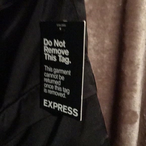 EXPRESS STRAPLESS SATIN DRESS - Picture 3 of 3